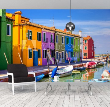 Bild på Architecture of Burano island Venice Italy